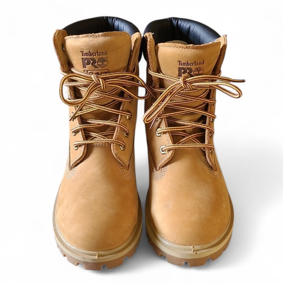 Women's Timberland Pro 6" Nubuck Work Boots Waterproof & Insulated Steel Toe 7.5 - Picture 4 of 15